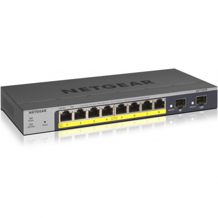 NETGEAR Switch 8x GE GS110TP-300EUS POE
