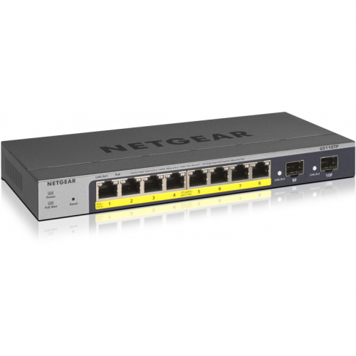 NETGEAR Switch 8x GE GS110TP-300EUS POE