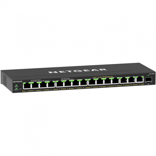 16-PORT POE+ GIGABIT SWITCH