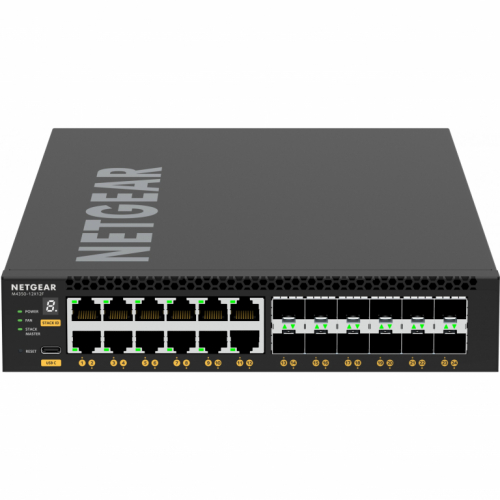 NETGEAR Switch 24x (12x 10G/ 12x SFP+) M4350-12X12F