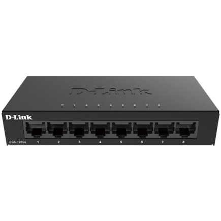 8P D-Link DGS-108GL