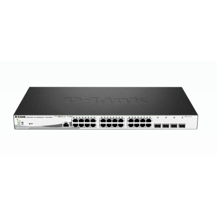 28P D-Link DGS-1210-28MP PoE+ M RM