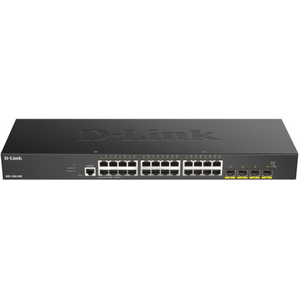 24+4P D-Link DGS-1250-28X 4x SFP+ M RM