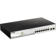8P+2P D-Link DGS-1210-10MP/E M RM 2xSFP PoE (130W)