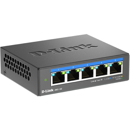 D-Link DMS-105 5-Port Multi-Gigabit Unmanaged Switch