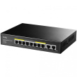 Cudy Switch GS1010PE 8 xGE PoE+ 120W 2xGb Uplink
