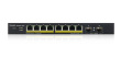 Zyxel Switch GS1900-10HP v2 8port L2 PoE 2xSFP 70W 802.3at