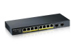 Zyxel Switch GS1900-10HP v2 8port L2 PoE 2xSFP 70W 802.3at