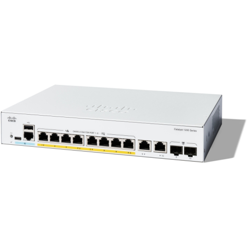 Cisco CATALYST 1200 8-PORT GE POE EXT