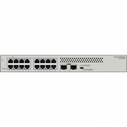 HUAWEI S110-16T2S 16x10/100/1000BASE-T ports 8xGE SFP ports built-in AC power fanless eKit