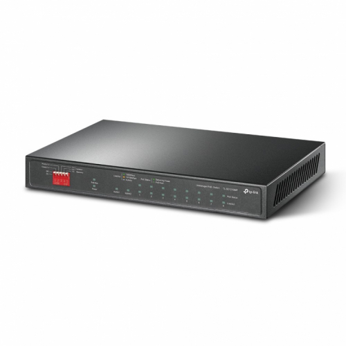 TP-Link TL-SG1210MP network switch Unmanaged Gigabit Ethernet (10/100/1000) Power over Ethernet (PoE) Black