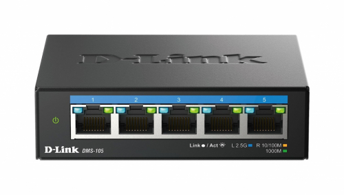 D-Link 5-Port 2.5G Multi-Gigabit Desktop Switch