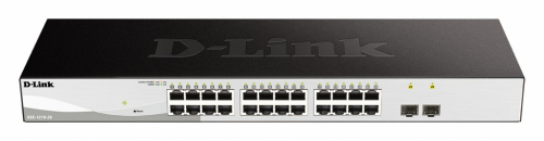 D-Link DGS-1210-26 network switch Managed L2 Gigabit Ethernet (10/100/1000) 1U Black, Grey