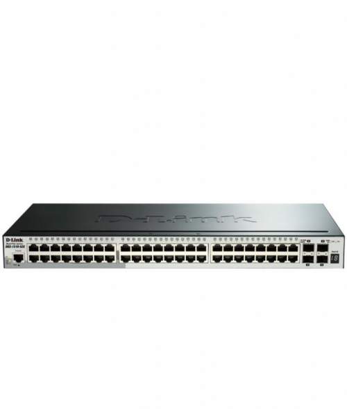 D-Link Switch DGS-1510-52XMP E DGS151052XMP DGS-1510-52XMP/E - Switch - Fiber Optic