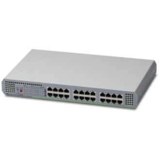 ALLIED 24 port 10/100/1000TX unmanaged switch with internal power supply EU Power Adapter
