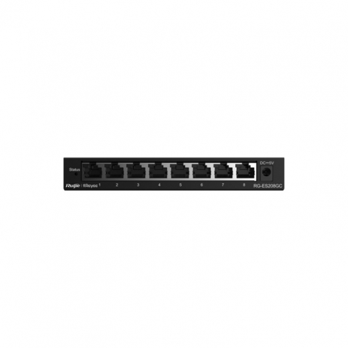 Ruijie Networks RG-ES208GC network switch Managed L2 Gigabit Ethernet (10/100/1000) Grey