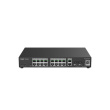 Ruijie Networks RG-ES220GS-P network switch Managed L2 Gigabit Ethernet (10/100/1000) Power over Ethernet (PoE) Black