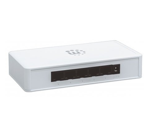 Manhattan 5-Port Gigabit Ethernet Switch, Desktop Size, Plastic, IEEE 802.3az (Energy Efficient Ethernet), Three Year Warranty, Box