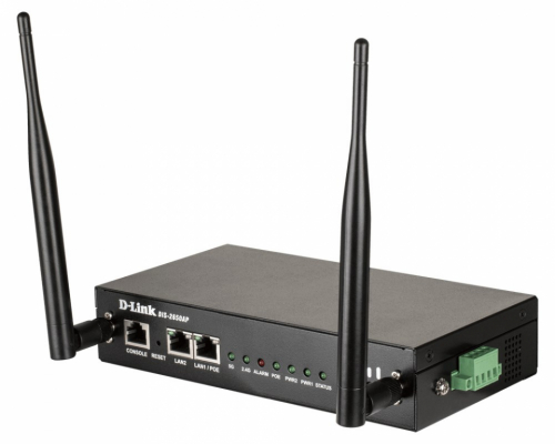 D-Link DIS-2650AP wireless access point 1200 Mbit/s Black Power over Ethernet (PoE)
