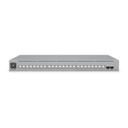 Ubiquiti Switch | USW-Pro-Max-24-PoE | Managed L3 | Rackmountable | SFP+ ports quantity 2 | Power over Ethernet (PoE) ports quantity 24 | PoE+ ports quantity 8 + 16 PoE++ | Power supply type AC/DC, internal, 450W