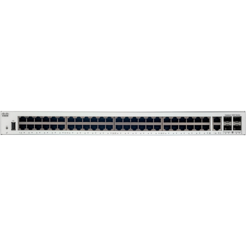 Cisco Catalyst 1000 48-Port Gigabit data-only 4 x 1G SFP Uplinks LAN Base