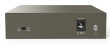 Tenda TEF1105-4-63W network switch Unmanaged Fast Ethernet (10/100) Power over Ethernet (PoE) Desktop/Wall-Mounting Grey
