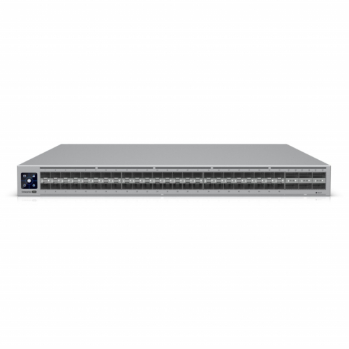 48+6P Ubiquiti Enterprise ECS-Aggregation Campus Switch 48x 25G SFP28. 6x 100G QSFP28 M