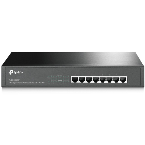TP-Link SG1008MP - 8-Port Gigabit Switch with 8-Port PoE+
