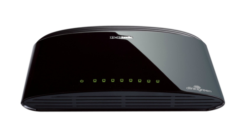 D-Link DES-1008D Unmanaged Fast Ethernet (10/100) Black