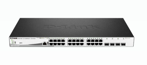 D-Link DGS-1210-28MP/E Switch 28-port Gigabit Ethernet PoE managed network connection