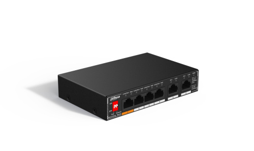Dahua Technology PoE SG1006P Unmanaged Gigabit Ethernet (10/100/1000) Power over Ethernet (PoE) Black