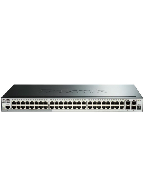 D-Link Switch DGS-1510-52XMP E DGS151052XMP DGS-1510-52XMP/E - Switch - Fiber Optic