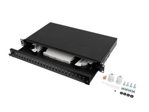 Lanberg FOP1-24ST-FCB patch panel 1U