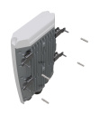 Mikrotik CRS504-4XQ-OUT network switch Managed L3 Fast Ethernet (10/100) Power over Ethernet (PoE) 1U White