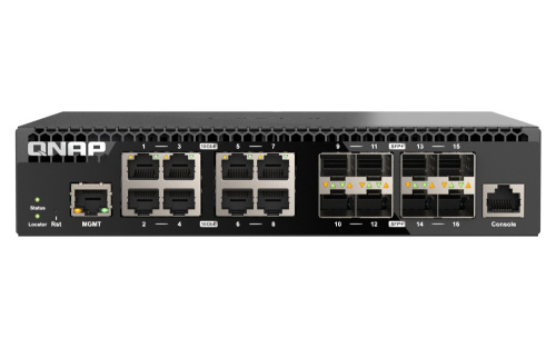 QNAP QSW-M3216R-8S8T-EU 8x 10GbE RJ45 8x10GbE SFP+