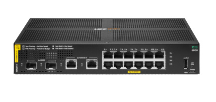 Aruba 6000 12G CL4 2SFP 139W Swch EU en HPE