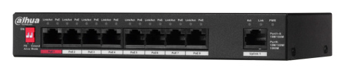 Dahua Technology PFS3009-8ET-96 Unmanaged L2 Fast Ethernet (10/100) Power over Ethernet (PoE) Black