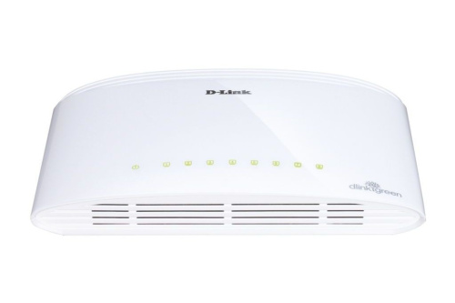 D-Link DGS-1008D switch L2 8x1GBE Desktop/Wall NO FAN