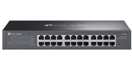 TP-LINK Omada 24-Port GB Easy Managed Switch PORT: 24× Gigabit RJ45 Ports | SP