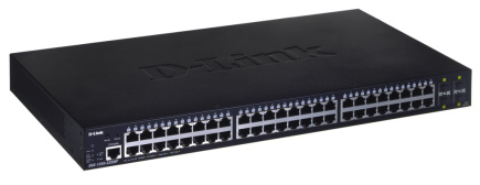 D-Link 48-port Gigabit Smart Managed Switch with 4 x 10G SFP+, 370Watts