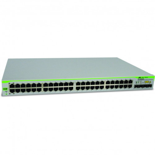 ALLIED 48x10/100/1000BaseT WebSmart Switch mit 4 unbestueckten SFP Slots