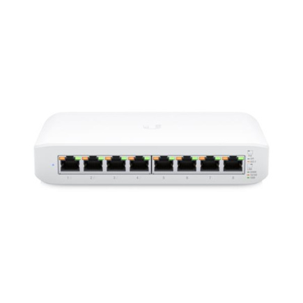 Switch|UBIQUITI|Lite 8 PoE|Type L2|Desktop/pedestal|8x10Base-T / 100Base-TX / 1000Base-T|PoE+ ports 4|USW-LITE-8-POE