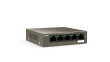 Tenda TEG1105P-4-63W-EU network switch Gigabit Ethernet (10/100/1000) Power over Ethernet (PoE) Grey