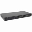 Intellinet 24-Port Gigabit Ethernet PoE+ Web-Managed Switch with 2 SFP Ports, 24 x PoE ports, IEEE 802.3at/af Power over Ethernet (PoE+/PoE), 2 x SFP, Endspan, 19