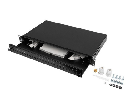 Lanberg FOP1-24ST-FCB patch panel 1U