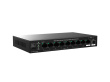 Tenda TEG1110PF-8-120W network switch Unmanaged Gigabit Ethernet (10/100/1000) Power over Ethernet (PoE) Black