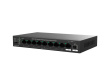 Tenda TEG1110PF-8-120W network switch Unmanaged Gigabit Ethernet (10/100/1000) Power over Ethernet (PoE) Black