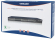 Intellinet 48-Port Gigabit Ethernet Web-Managed Switch with 4 SFP Ports, 48 x 10/100/1000 Mbps RJ45 Ports + 4 x SFP, IEEE 802.3az Energy Efficient Ethernet, SNMP, QoS, VLAN, ACL, 19 Rackmount