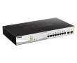 D-Link DGS-1210-10MP Managed L2 Gigabit Ethernet (10/100/1000) Power over Ethernet (PoE) Black, Grey