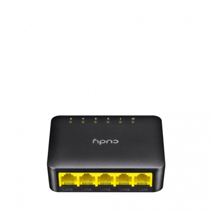 Cudy GS105D network switch Gigabit Ethernet (10/100/1000) Black